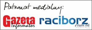 Patronat medialny: Gazeta Informator, raciborz.com.pl