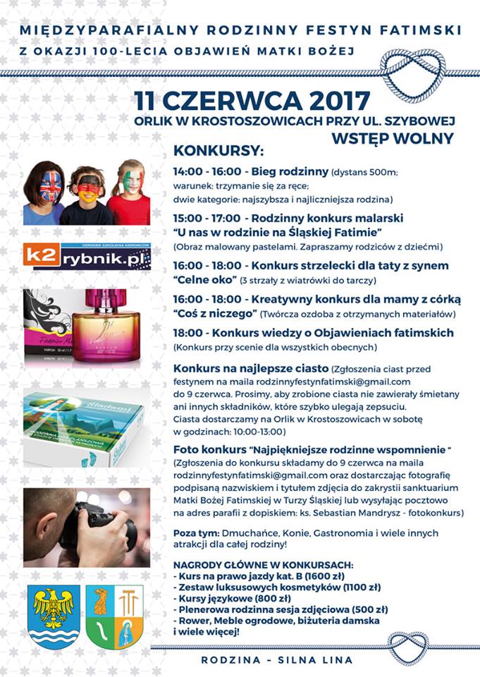 Krostoszowice: Międzyparafialny Rodzinny Festyn Fatimski