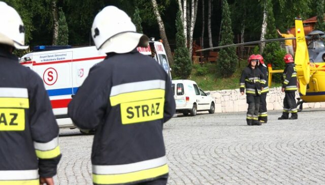 Chałupki: niebezpieczny wyciek gazu z dużej cysterny na stacji kolejowej