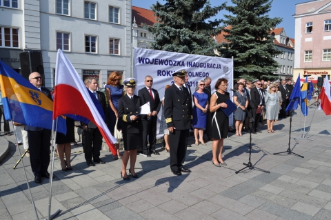 KĘDZIERZYN-KOŹLE : Wojewódzka Inauguracja Nowego Roku Szkolnego na kozielskim rynku