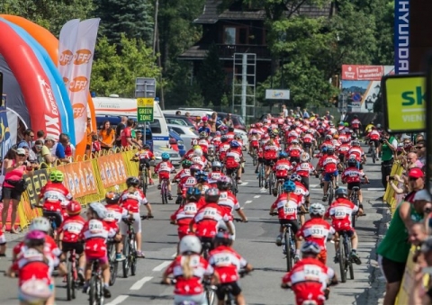 Dziewczyny z Rydułtów na Mini Tour de Pologne