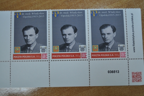 KĘDZIERZYN-KOŹLE : Znaczek z Władysławem Opolskim