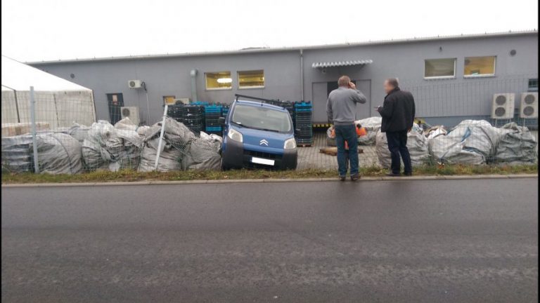 Zderzenie samochodów w Czyżowicach