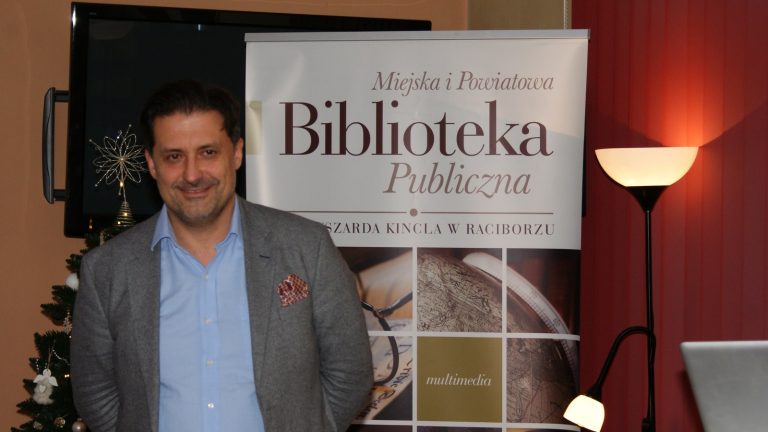 Spotkanie z prezesem Mieszko S.A. w bibliotece