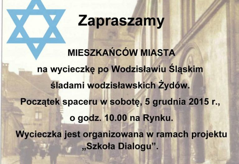 Spacer śladami wodzisławskich Żydów