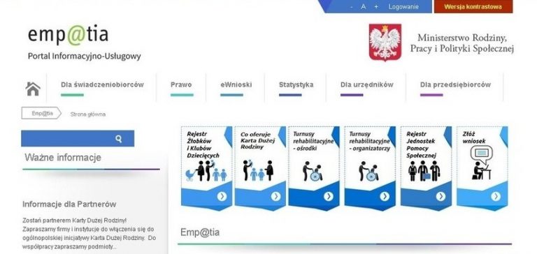 Portal Emp@tia – pomoc w otrzymaniu wsparcia
