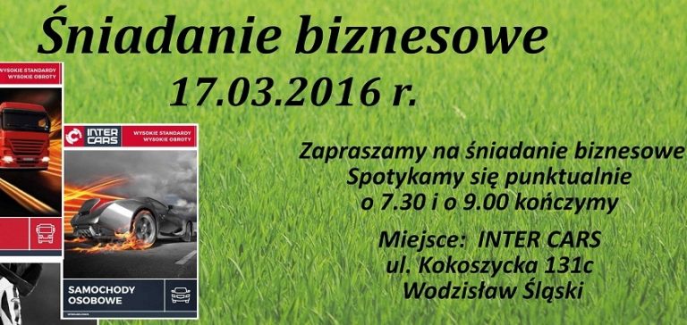 Śniadanie Biznesowe w Inter Cars