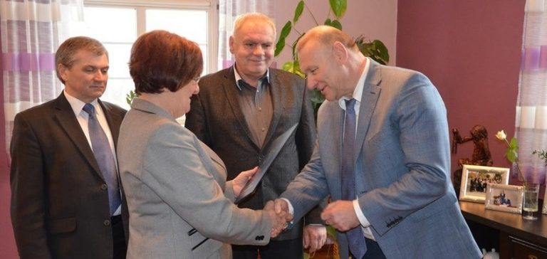 O czym Starosta Wodzisławski rozmawiał z burmistrz miasta Rydułtowy?