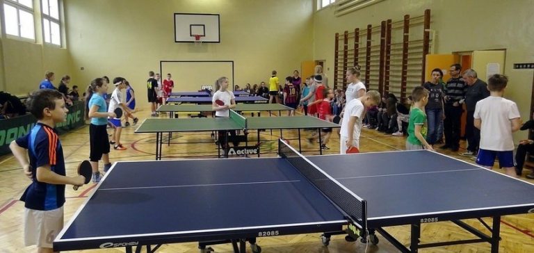 Międzyszkolny turniej w ping-ponga w SP nr 5 w Wodzisławiu