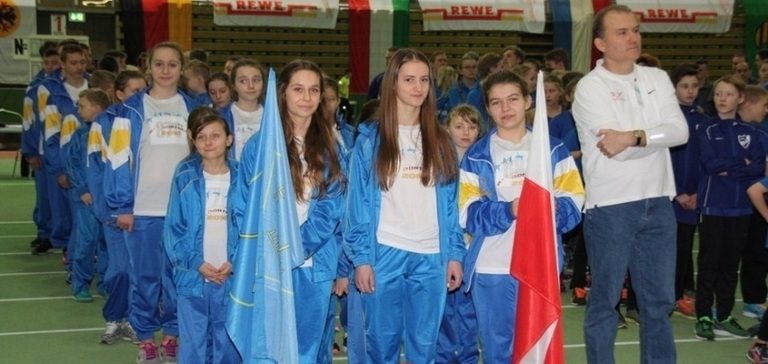 Reprezentacja Rydułtów na Międzynarodowych Zawodach Lekkoatletycznych w Dortmundzie