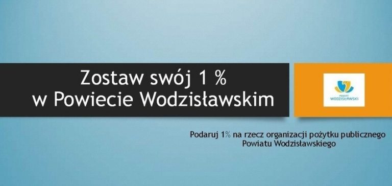 Wodzisław: Zobacz, ile może zdziałać Twój 1%!