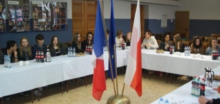 W wodzisławskiej „Jedynce” gościli uczniowie z Francji