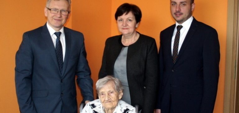 Najstarsza mieszkanka Mszany ukończyła 102. rok życia!