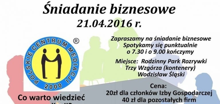 Śniadanie Biznesowe na wodzisławskich Trzech Wzgórzach