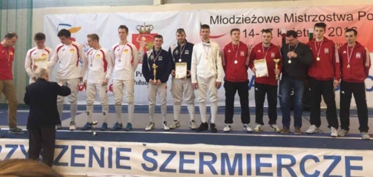 Zawodnicy Towarzystwa Szermierzy „Górnik Radlin” z tytułem wicemistrza Polski