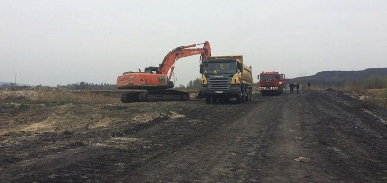 Nielegalne wysypisko w Połomi już usunięte! Nadal trwa postępowanie policji