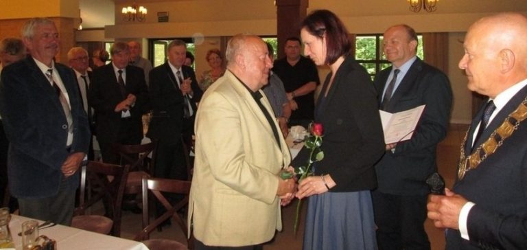 Bernard Muszer honorowym członkiem wodzisławskiego Cechu