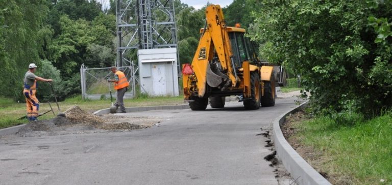 Trwa modernizacja dróg w Pszowie