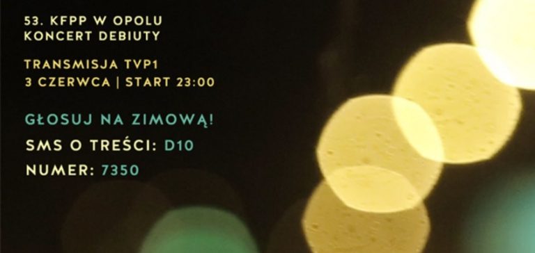 Wodzisław: Zespół Zimowa na Krajowym Festiwalu Piosenki Polskiej w Opolu!