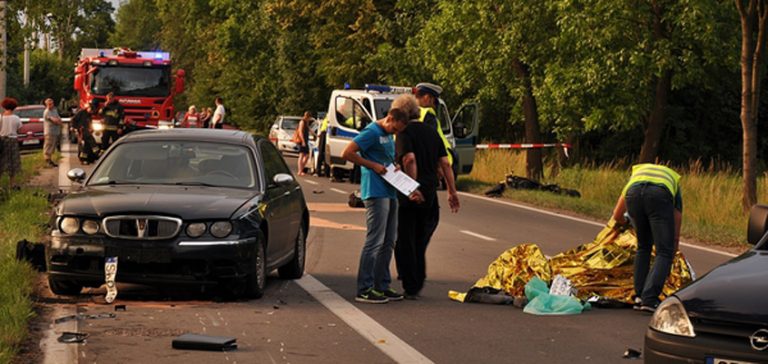 Tragiczny wypadek. Zginął motocyklista z Lubomi