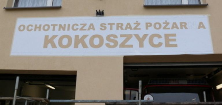 Budynek OSP Kokoszyce doczeka się rozbudowy