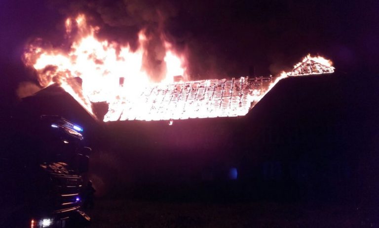Pożar w Olzie. 12 rodzin bez dachu nad głową