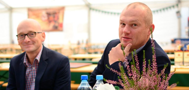Wyjątkowe śniadanie biznesowe pod namiotem wodzisławskiego Oktoberfestu