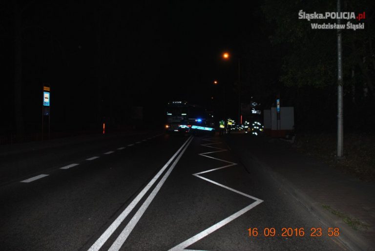 Śmiertelny wypadek w Wodzisławiu Śl. Zginął 33-latek
