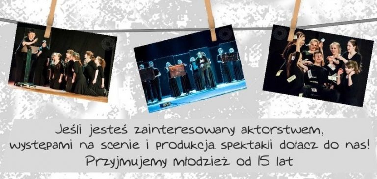 WCK: Dołącz do młodzieżowego Teatru Szydło