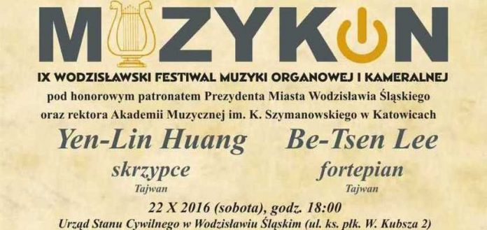 Muzykon Wodzisław: Yen-Lin Huang i Be-Tsen Lee