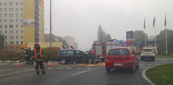 wypadek Wodzisław Śl.