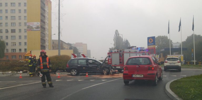 Wypadek na Radlińskiej. Kierowca dostał ataku padaczki