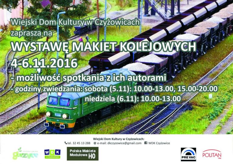 Wystawa Makiet Kolejowych w Czyżowicach
