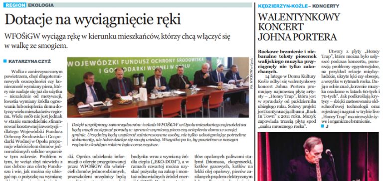 Gazeta Informator nr 231. Dotacje na wyciągnięcie ręki