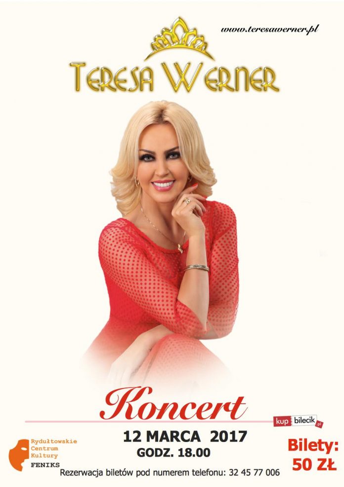 Rydułtowy, RCK Feniks: Koncert Teresy Werner