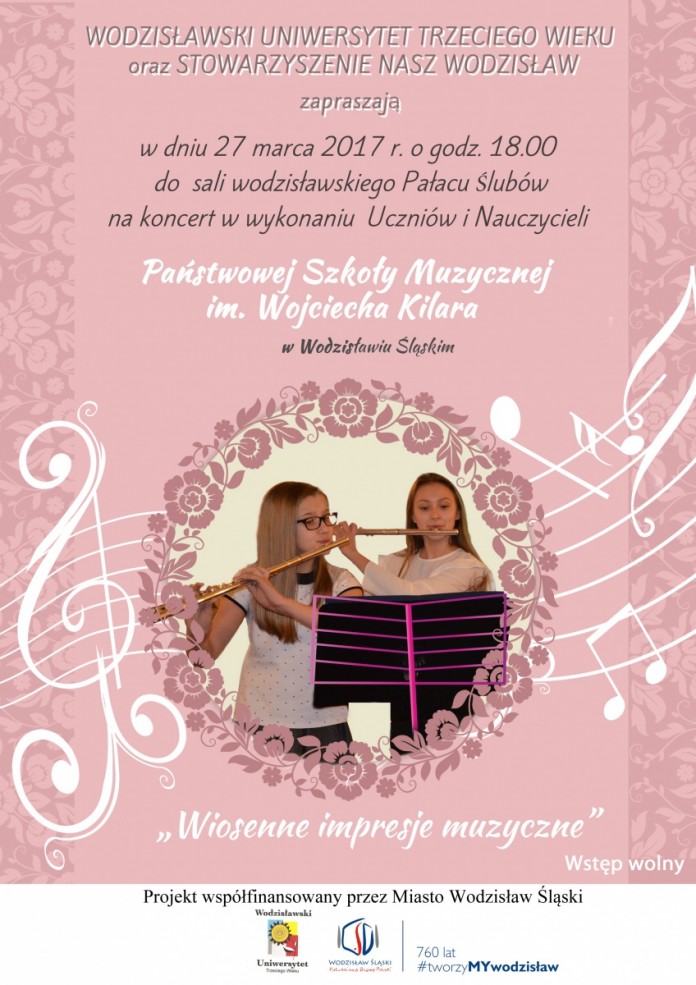Symfoniczny Poniedziałek Wodzisław: Koncert PSM im. Wojciecha Kilara