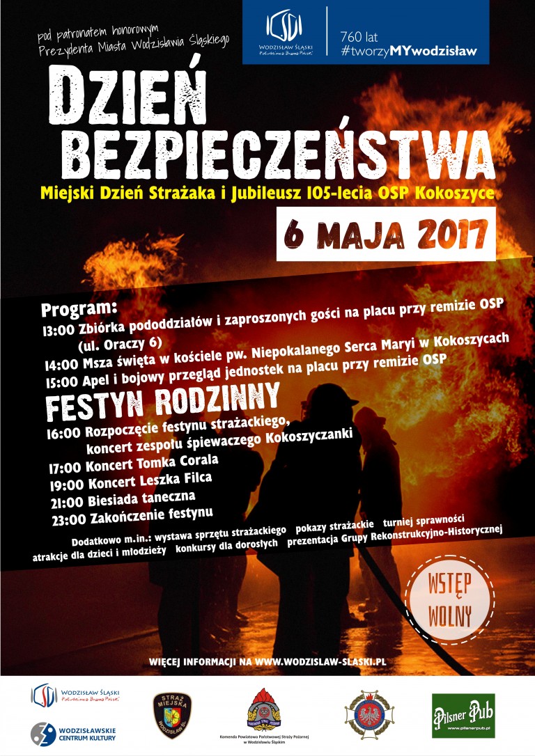 Wodzisław-Kokoszyce: Dzień Bezpieczeństwa i Miejski Dzień Strażaka