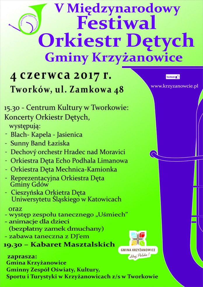 miedzynardowy festiwal orkiestr detych krzyzanowice