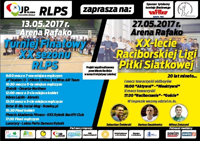 Finały Raciborskiej Ligi Piłki Siatkowej