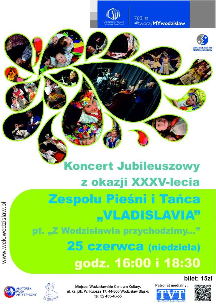 Wodzisław, WCK: Koncert jubileuszowy ZPiT Vladislavia