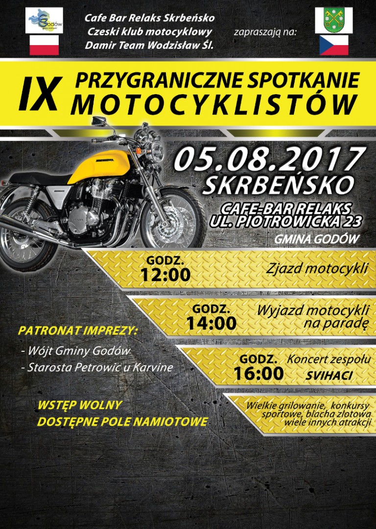 IX Przygraniczne Spotkanie Motocyklistów i festyn w Skrbeńsku