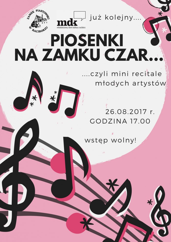piosenki na zamku czar raciborz